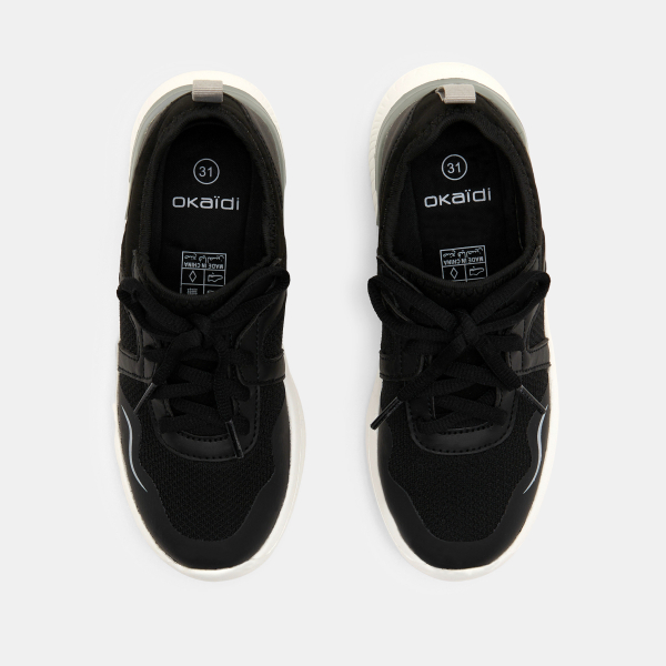 حذاء رياضي للجري باللون الأسود للأولاد